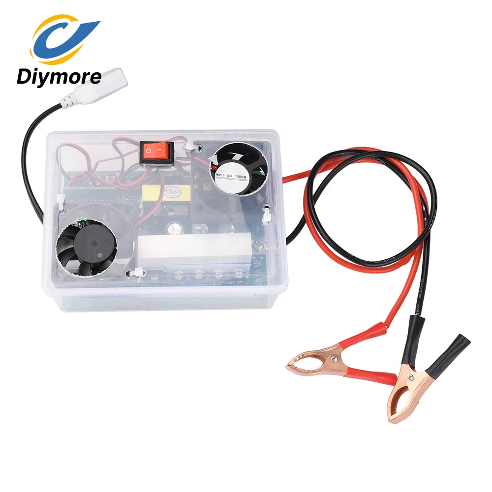 500W Inverter Module 12V to 220V DC-AC Booster Board with Switch Temperature-Controlled Fan Supports Electric Vehicle Charging