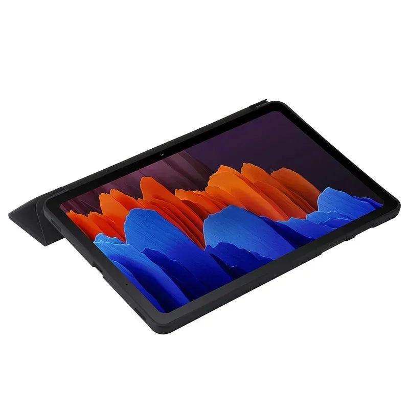 For Poco Pad M1 Case 12.1 inch Trifold PU Leaher Soft Back Stand Tablet Coque For Xiaomi Poco Pad M1 12.1 2025 Case Cover Funda