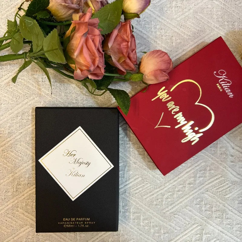 Luxury Unisex Perfume 50ml Floral Chypre Fragrance Peach Rum Rose Cedar Papyrus Long Lasting Elegant Sweet Warm Scent