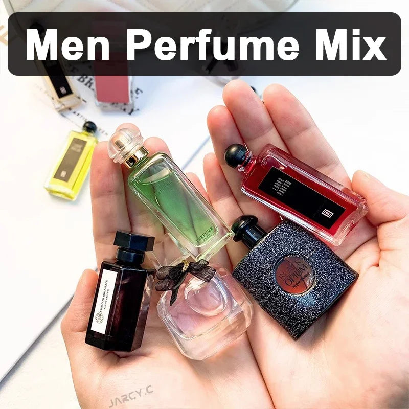 7.5ml High Quality Samples Perfumes Long Lasting Atomizer Sexy Lady Parfumes Natural Body Cologne Men Women's Fragrance