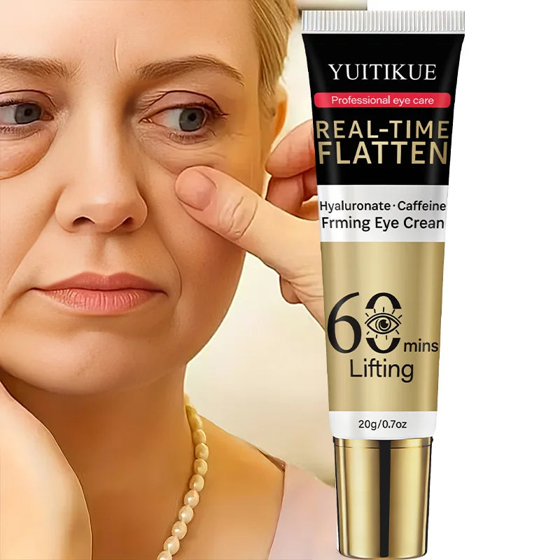 YUITIKUE 60s Lifting Eye Cream | Real-Time Flatten, Professional Firming & Hydrating Eye Care 20g