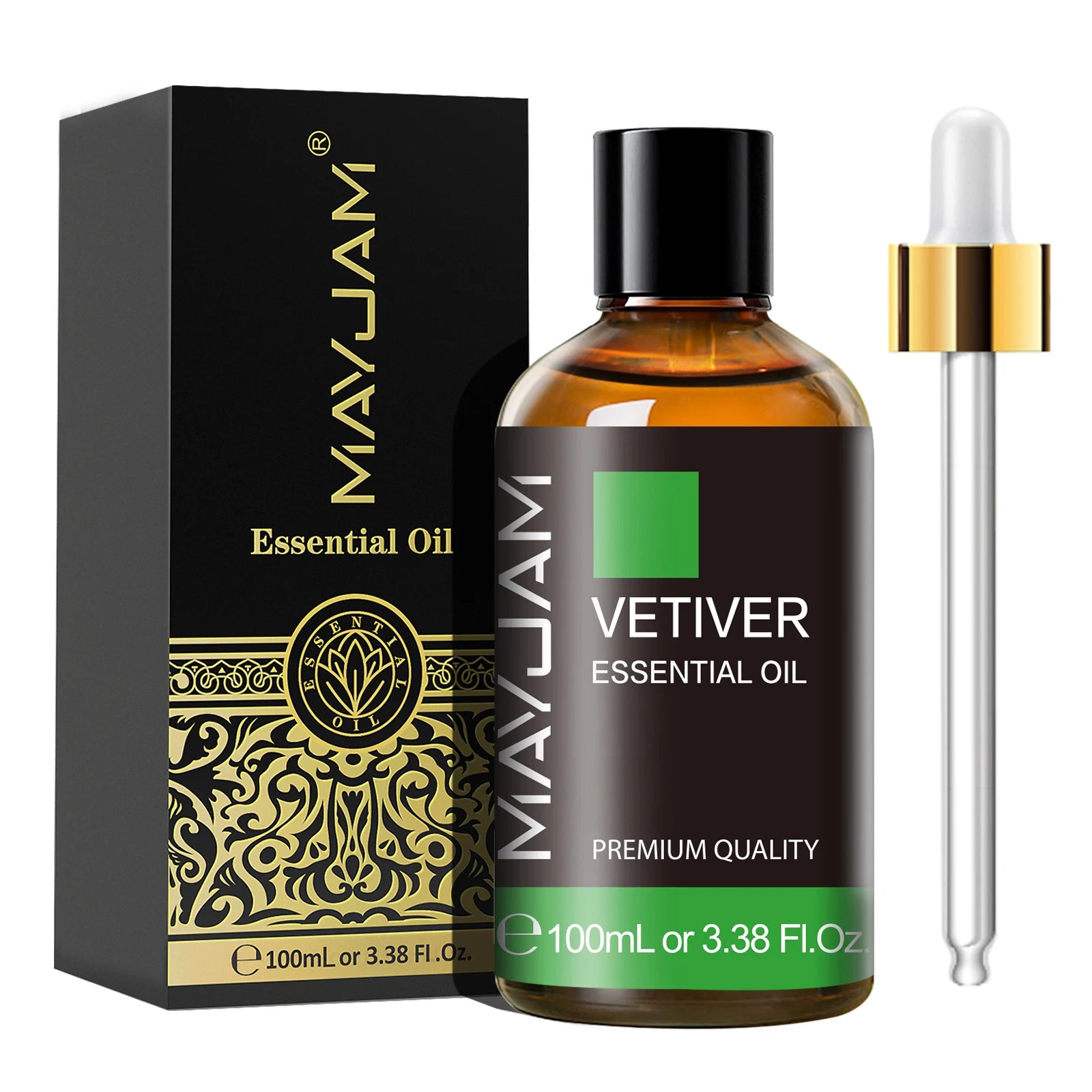 MAYJAM 100ML Essential Oils For Humidifier Diffuser Lavender Sandalwood Sweet Orange Tea tree Camphor Vetiver Aromatic Oil