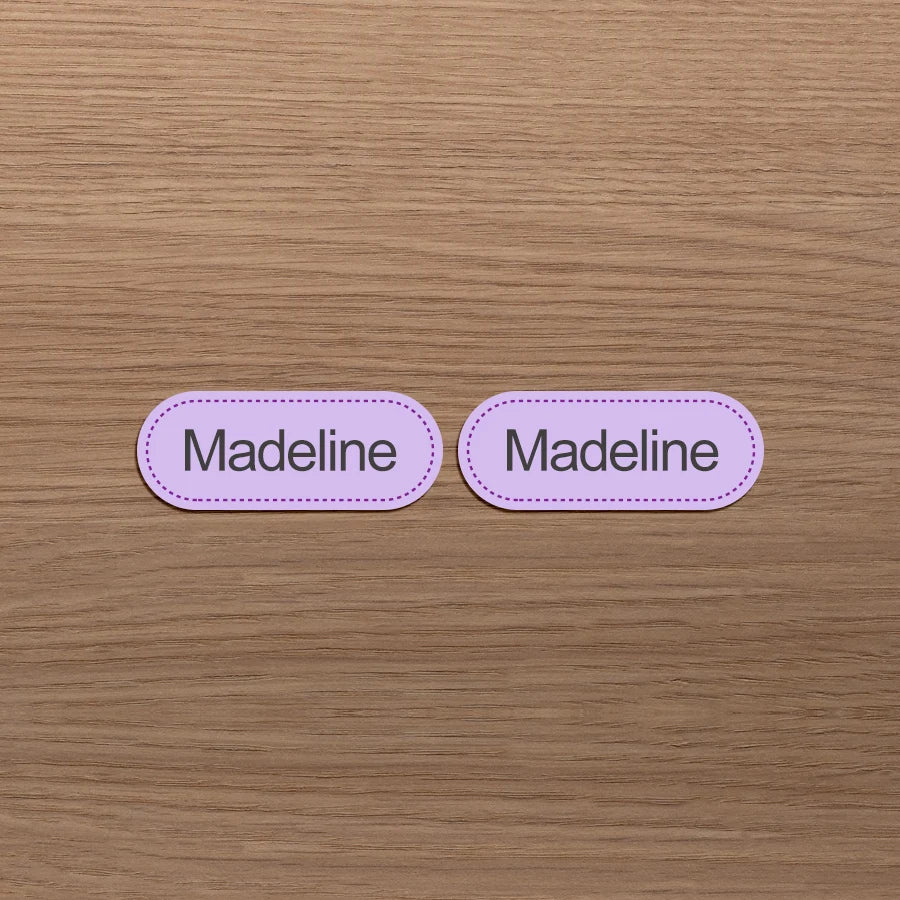 Personalized Sewing Labels for Clothes, School Uniforms, and Clothing,Sewable and ironable,for Jackets, Hats, Backpacks, Jeans