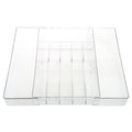 G6KF Effective Kitchen Drawer Cutlery Organizers Convenient Drawer Cutlery Storage Holder Case Space Saving Utensils Sorter