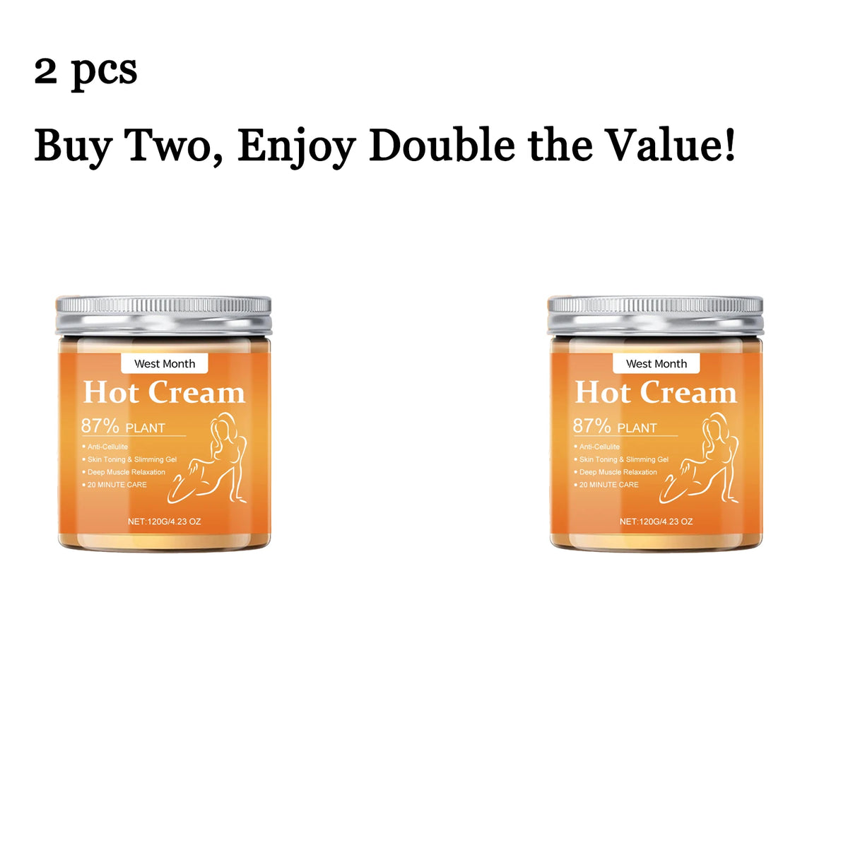120G Body Shaping Cream Gentle Moisturizing Massage Boosts Skin Elasticity Nourishing Tightening Hot Body Slimming Lotion