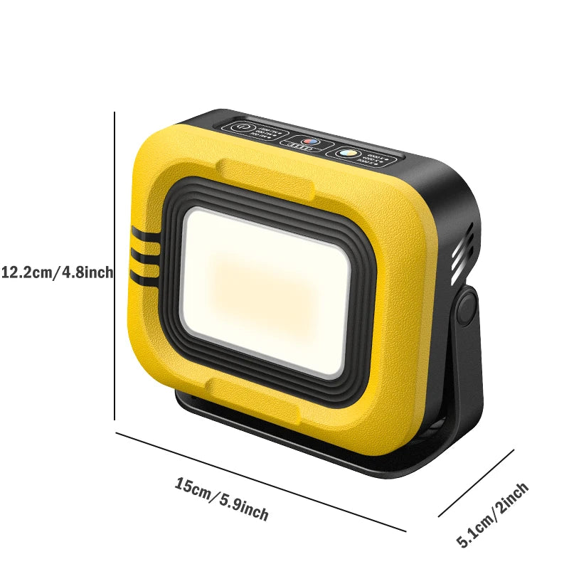 Outdoor camping lights large area lighting portable emergency lights picnic long-lasting magnetic work lights