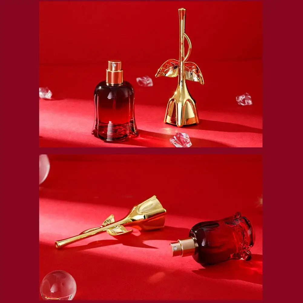 50ML Midnight Rose Perfume for Women - Long-Lasting Floral Fresh Elegant Body Spray Pheromone Gift Charming Light Fragrance