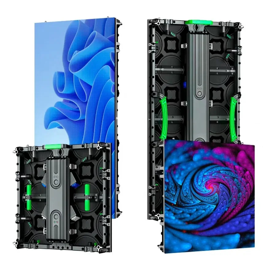 High Resolution Outdoor/Indoor P3.91 Micro Tile Led Display Screen, 500x500mm 500x1000mm for Corporate Lobby Control Room Museum