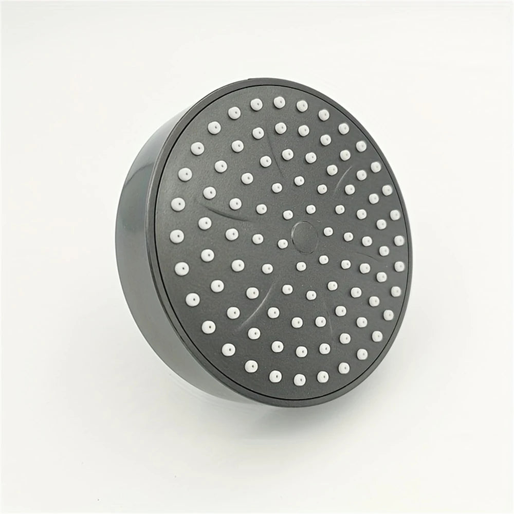 1 Piece Of Bathroom Facilities 4 Inch Black Faucet Replacement Exquisite And Compact Bathroom Beautiful Shower Head Decoration
