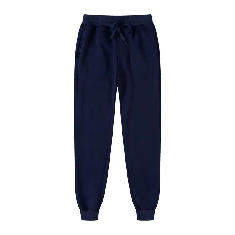 Sweatpants Spring Autumn Cotton Long Pants Jogger Trousers Casual Sports Men's and Women's Fitness Solid Jogging Pants 5 Colors