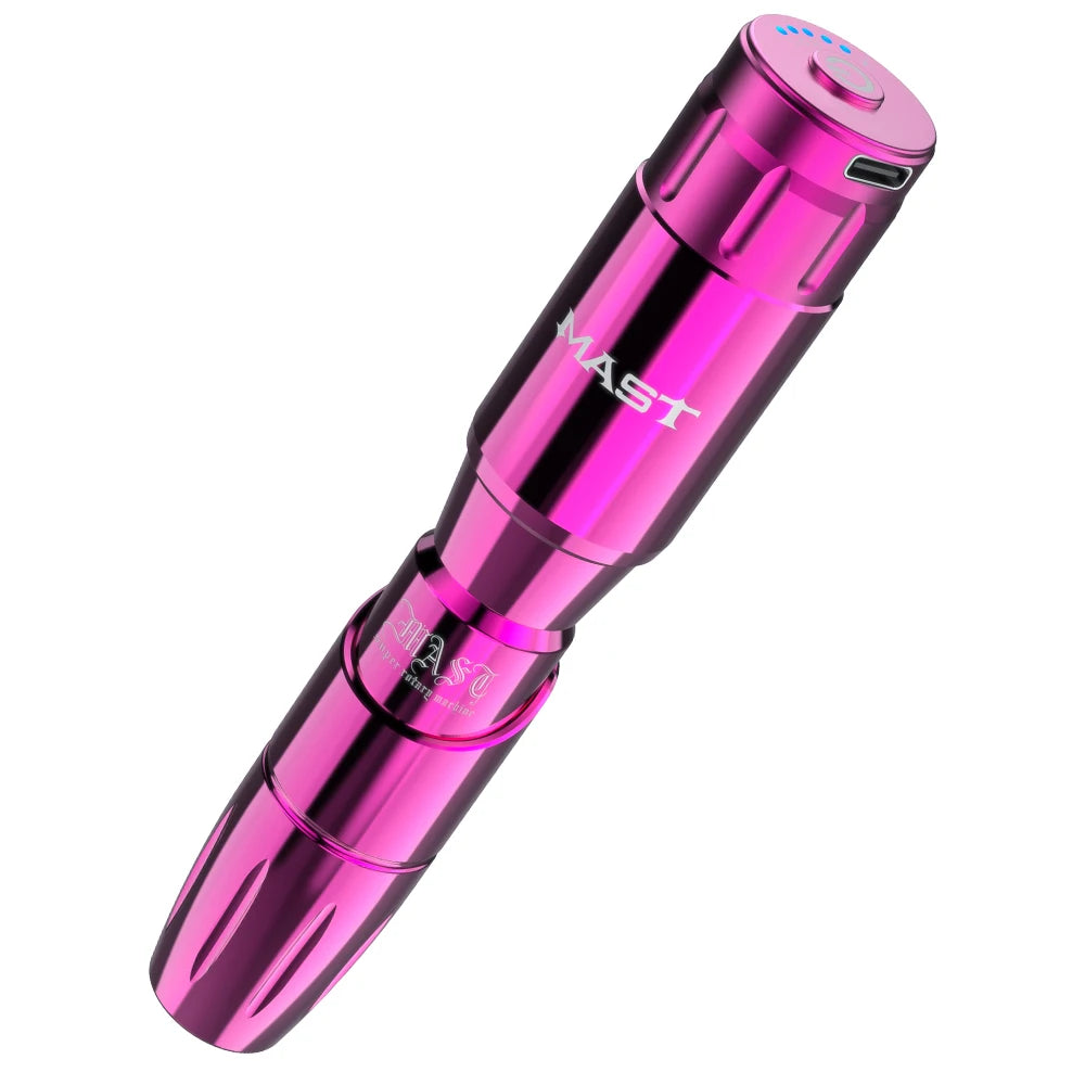 Mast Tour Tattoo Machine Permanent Makeup Pen Wireless Battery Coreless Motor Professional Rotary Cartridges Gun for PMU Artist