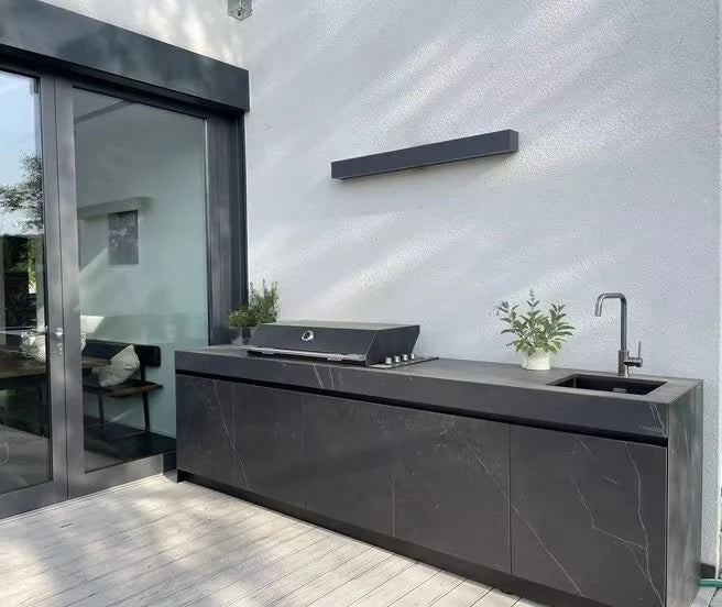 YG Custom Wholesale Supplier Stainless Steel Outdoor Kitchen Cabinet BBQ Island One Stop Complete Set Commercial or Home