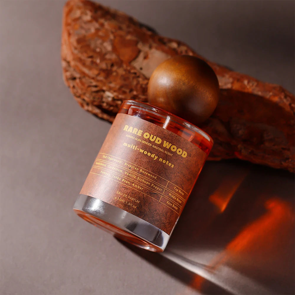 Woody Scent Men's Cedar Sandalwood Perfume Long Lasting EDP 50ml for Business Daily Dating Natural Wood Aroma Fragrance Parfum