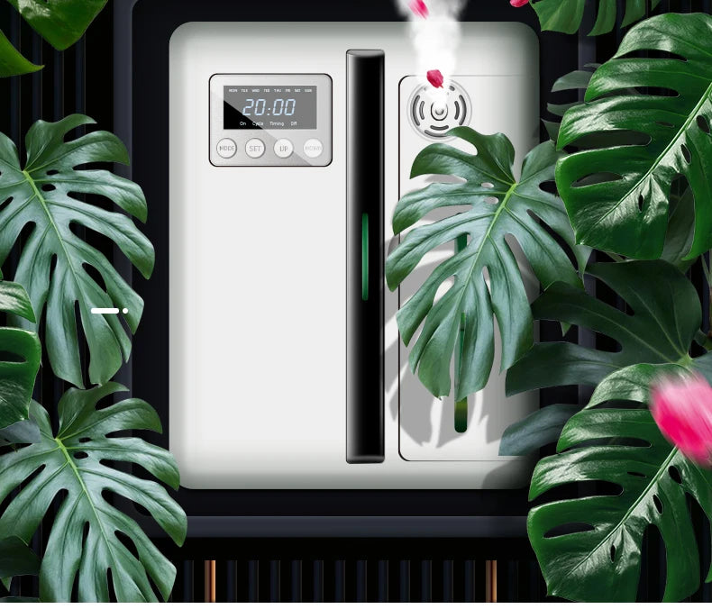 300m³ Aromatherapy Dispenser Hotel Commercial Dispenser Mall Automatic Aroma Essential Oil Diffuser Home Fragrance Air Purifier