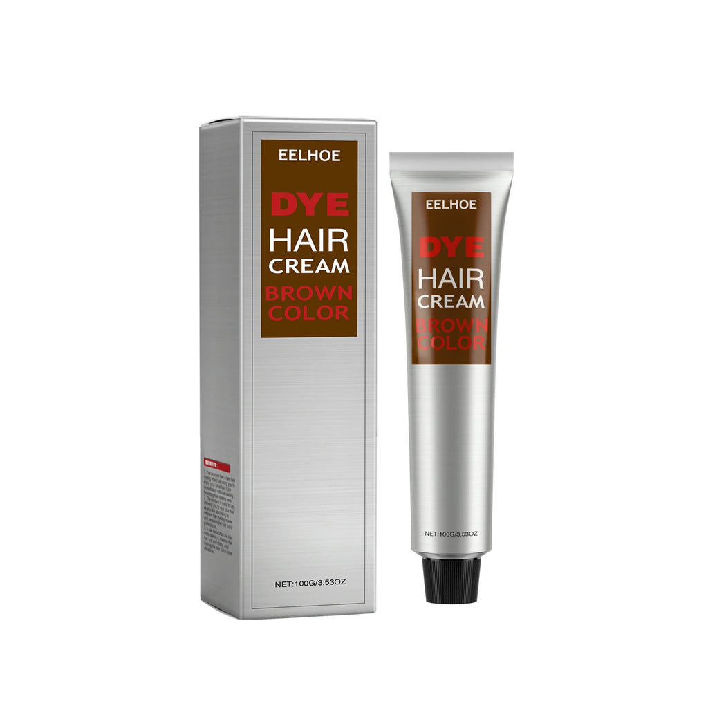 Eelhoe Hair Dye Cream Multicolor Polymorphism Mild Non-Irritatin Hurtless Fashion Dye Cream Long Lasting Enhancing Luster 100ml