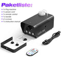 Datewink 500W RGB LED Smoke Fog Machine Fogger Ejector Stage Lighting Effect Remote Control For Wedding DJ Disco Party Club Bar