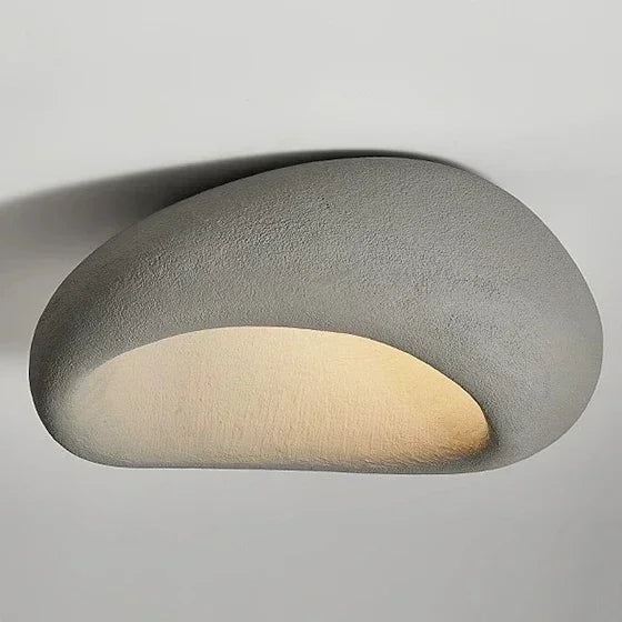 Japanese Resin Ceiling Lamp With E27 Light Bulb Led DownLight for Bedroom Living Dining Room