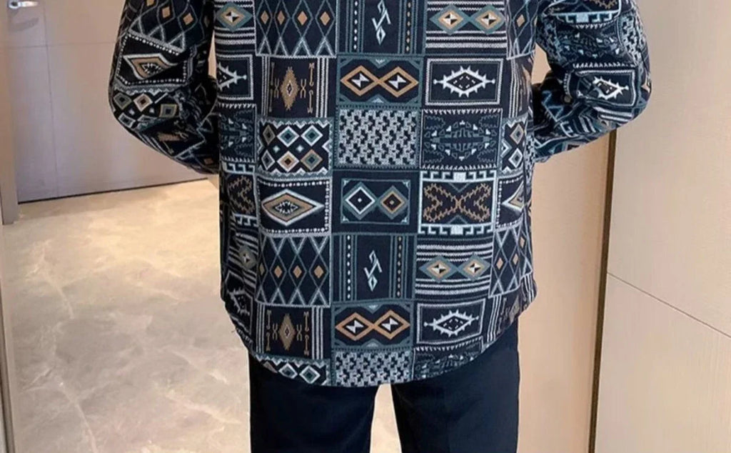 With Print Trendy Denim Jackets Man Autumn of Fabric Aesthetic Menswear Casual Cowboy Coat for Men Korean Popular Clothes Y2k.