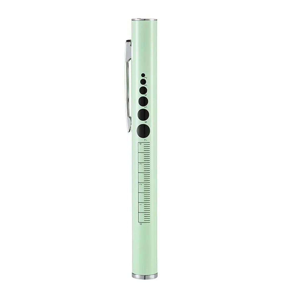 Portable Mini LED Pen Light Multi Function Pocket Clip LED Torch Lamp USB Rechargeable with Dual Lamp Nursing Flashlight