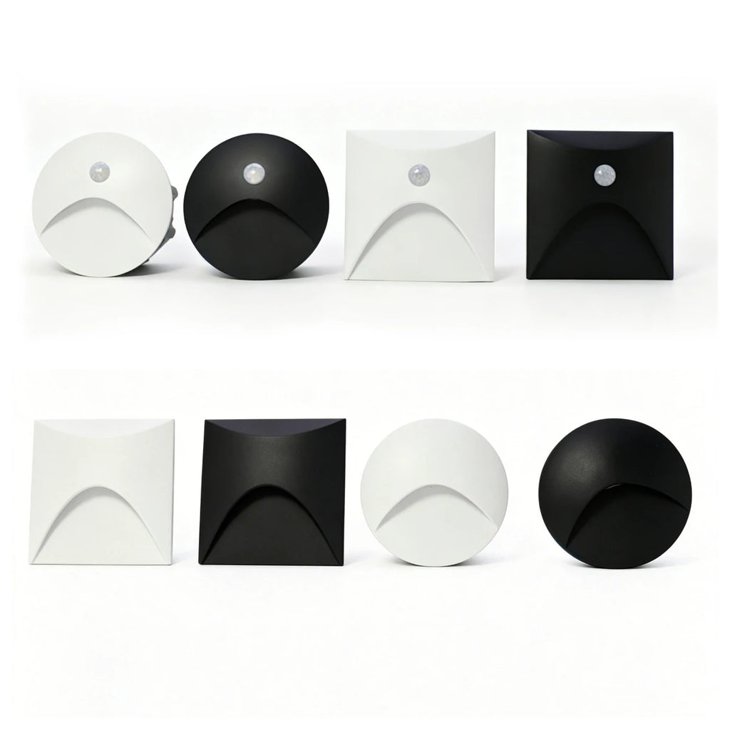 Outdoor Light IP65 Embedded Wall Light 3W LED Indoor Recessed Stair Lighting  Balcony Porch Aisle Courtyard Indoor Wall Light
