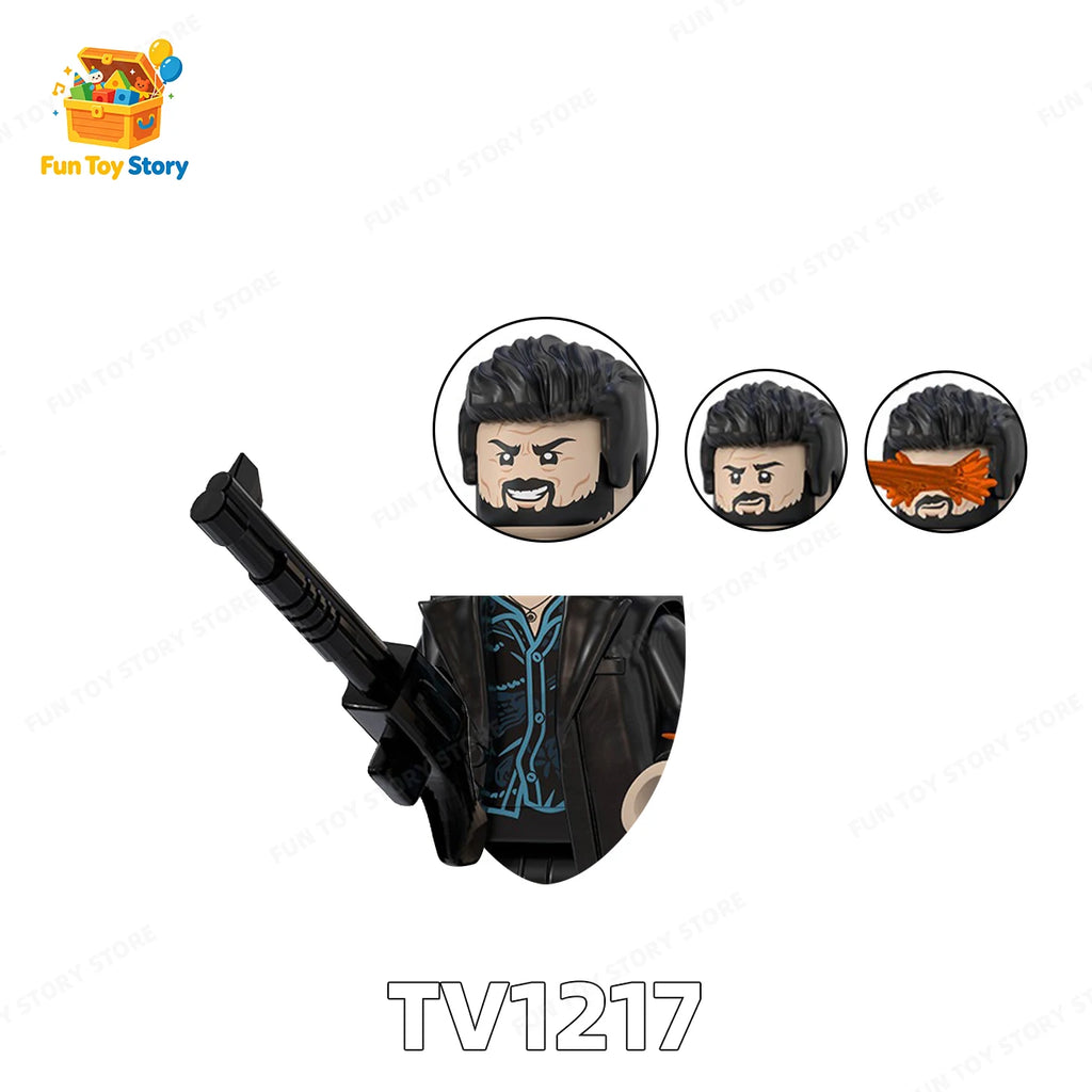 TV6224 TV Watchdog Series, Assembled Building Blocks, Human Toys, Collected by Film and Television Enthusiasts, Gifts for People