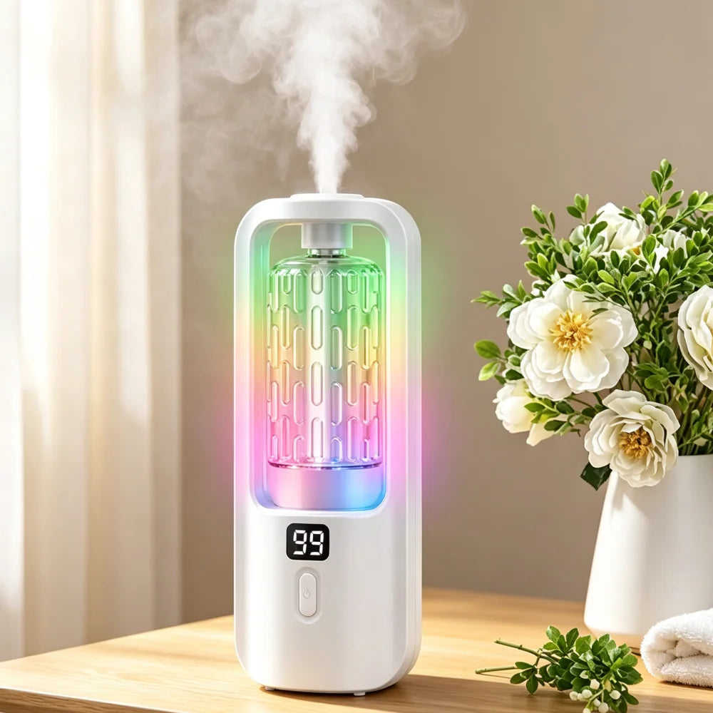 50ml Wall-mounted Oil Aromatherapy Machine Deodorization Fragrance Humidifier Air Purifying For Home Bedroom Toilet Hotel Office