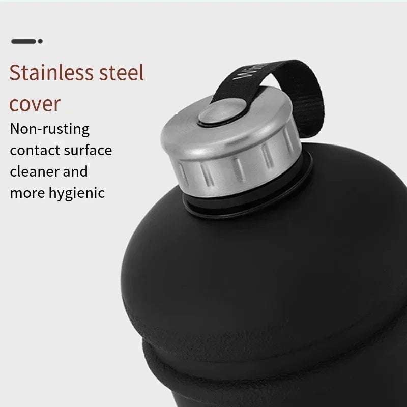 2.2L 1PCS New Large Sports Water Bottle Plastic Portable Travel Cups for Gym Fitness Outdoor Protein Shaker Cold Drink Container