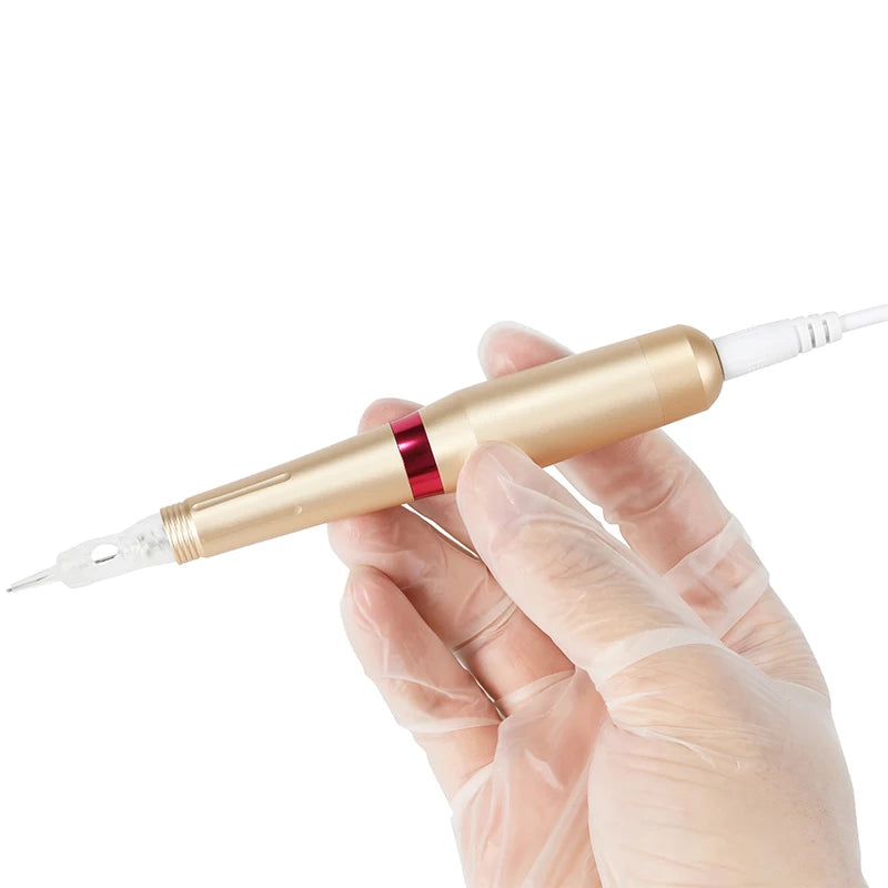 Permanent Makeup Machine for Eyebrows Miroblading Eyeliner Lip Beauty Microshading Professional PMU Machine Tattoo Pen Gun Kit