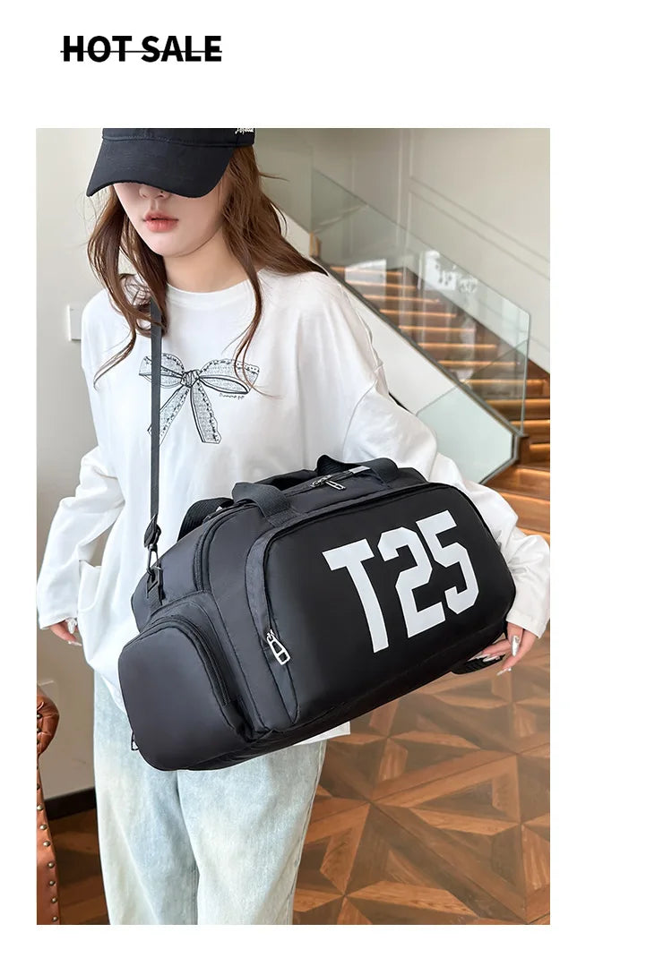 Customized Logo Fitness Bag Football Backpack Swimming Taekwondo Waterproof Backpack Luggage Bag Printed Pattern