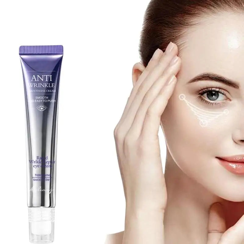 Anti Wrinkle Anti Dark Circle Eye Cream Roller Massager Moisturizing Eye Bags Anti Aging Hyaluronic Acid Eye Skin Care`-..