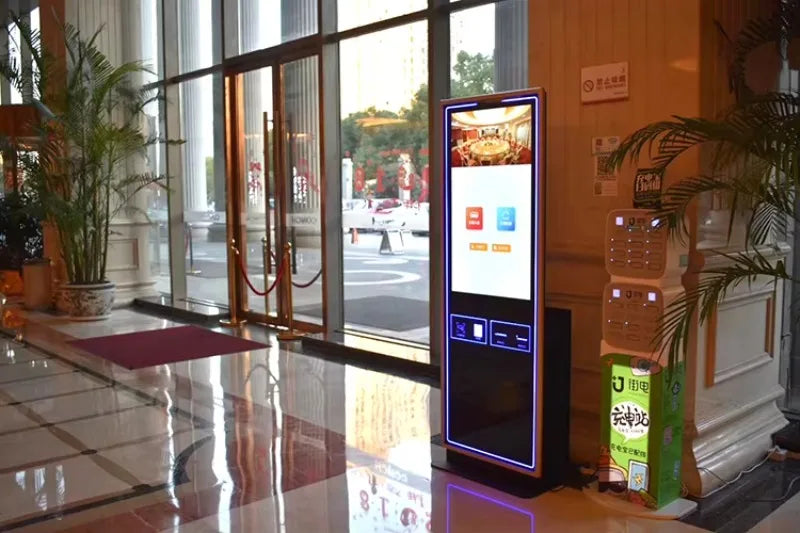 Customized Self Currency Exchange Dispenser ATM Cash Machine Touch Screen Kiosk With Coin Receiver