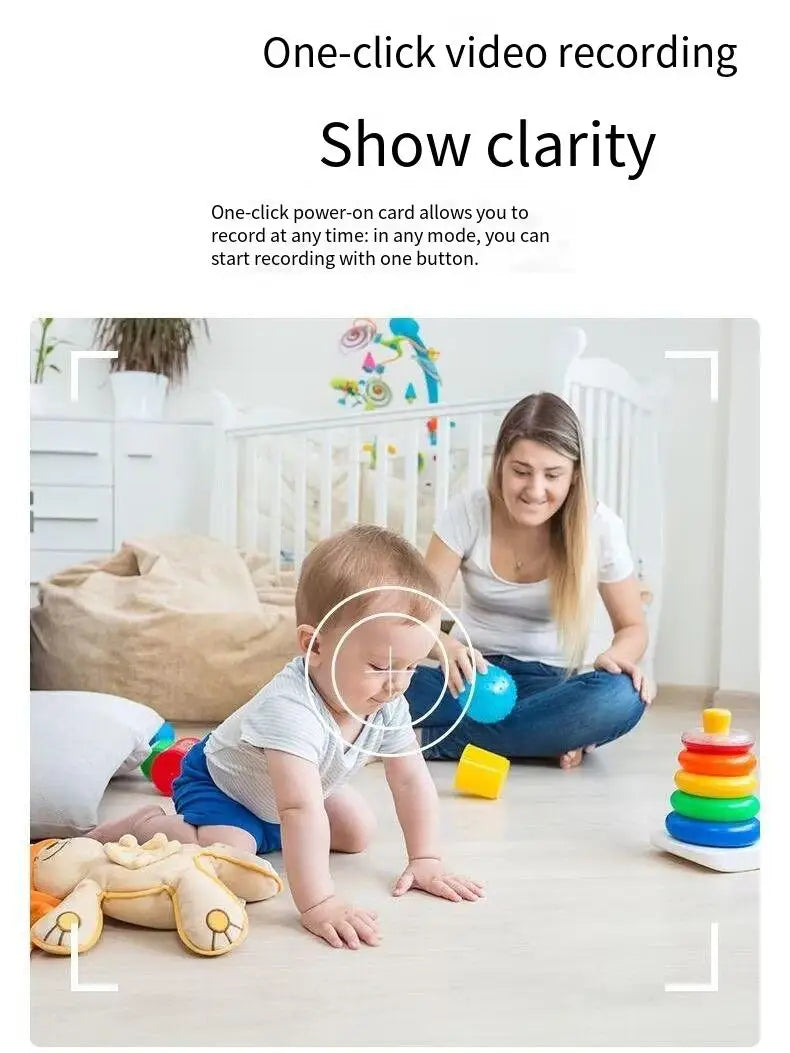 Home WiFi Monitoring Camera Two-Way Intercom Monitoring Night Vision HD Mobile Phone Remote Nursing Home