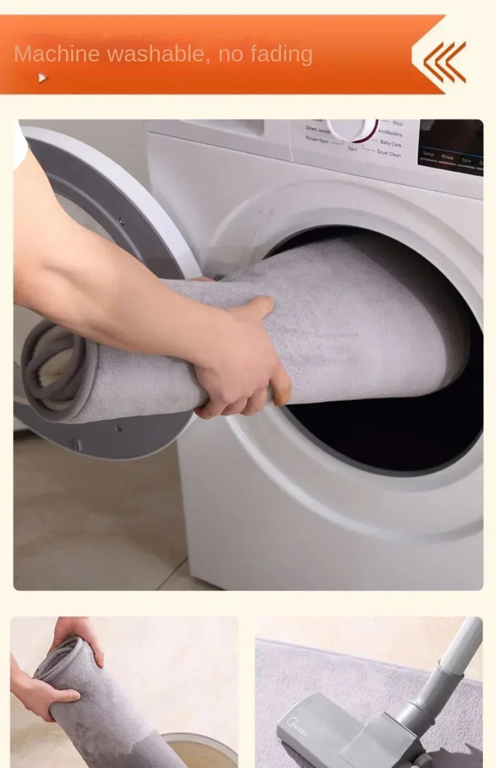 Bath Mat & Bathroom Extra Thick & Soft Memory Foam & Non Slip Super Absorbent Bathroom Rugs Bath Rug for Bathroom Floor