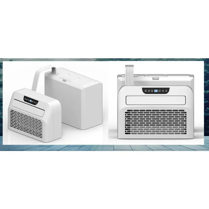 Por Air Conditioner With Cooling, Fan and Dehumidifying, WIFI Function RV air Conditioner Camp air Conditioner 5000 Btu