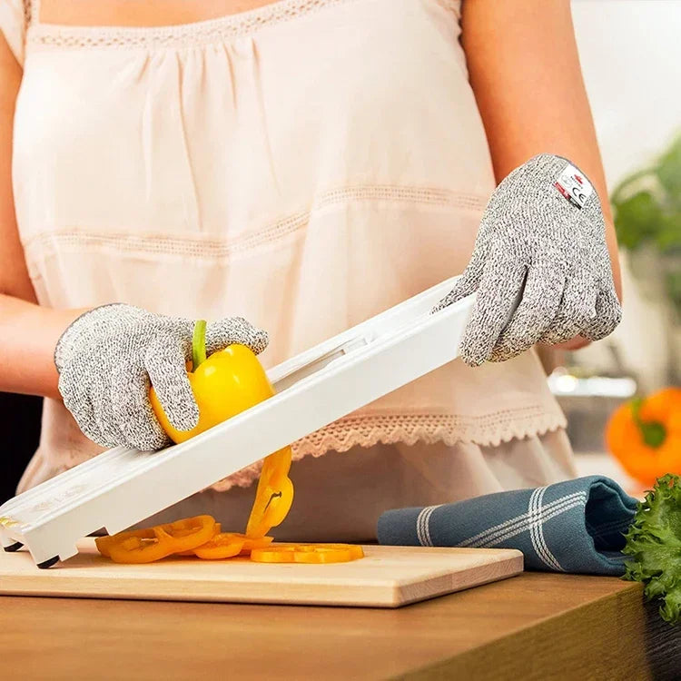 Cut Resistant Gloves Grade 5 Abrasion Resistant Carpentry Kitchen Knife Fish Grabbing Slip Resistant Hand Protection ﻿