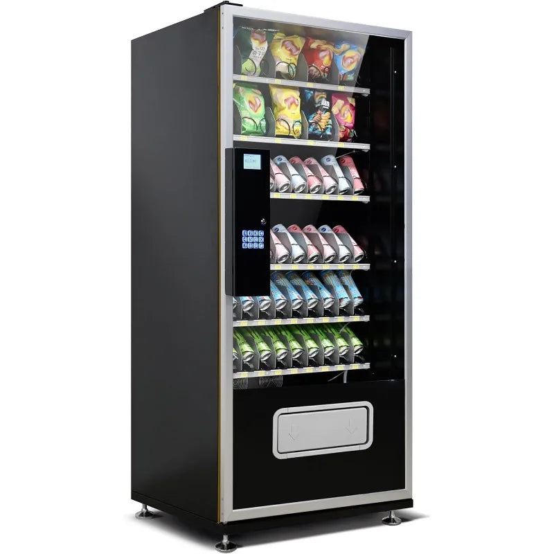 Customized Cashless Extra Large Refrigerated Combo Vending Machine with Nayax VPOS Touch Card Reader