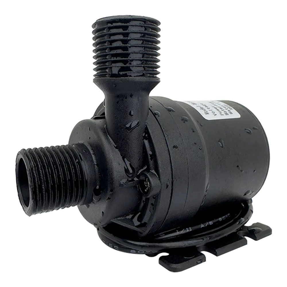 DC12V Brushless Motor Water Pump, DC24V 1000L/H, 8M Head 1/2" Submersible Pump, Fountain Water Heater, Shower Booster Pump, IP68