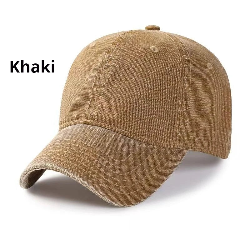 URBANCREW Washed Cotton Baseball Cap – Adjustable Streetwear Hat