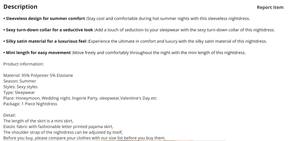 Sleepwear Women's Sexy Lingerie Heart Print Nightdress Scoop Neck Criss Cross Back Sleepdress Nightgowns Pajamas Nighties