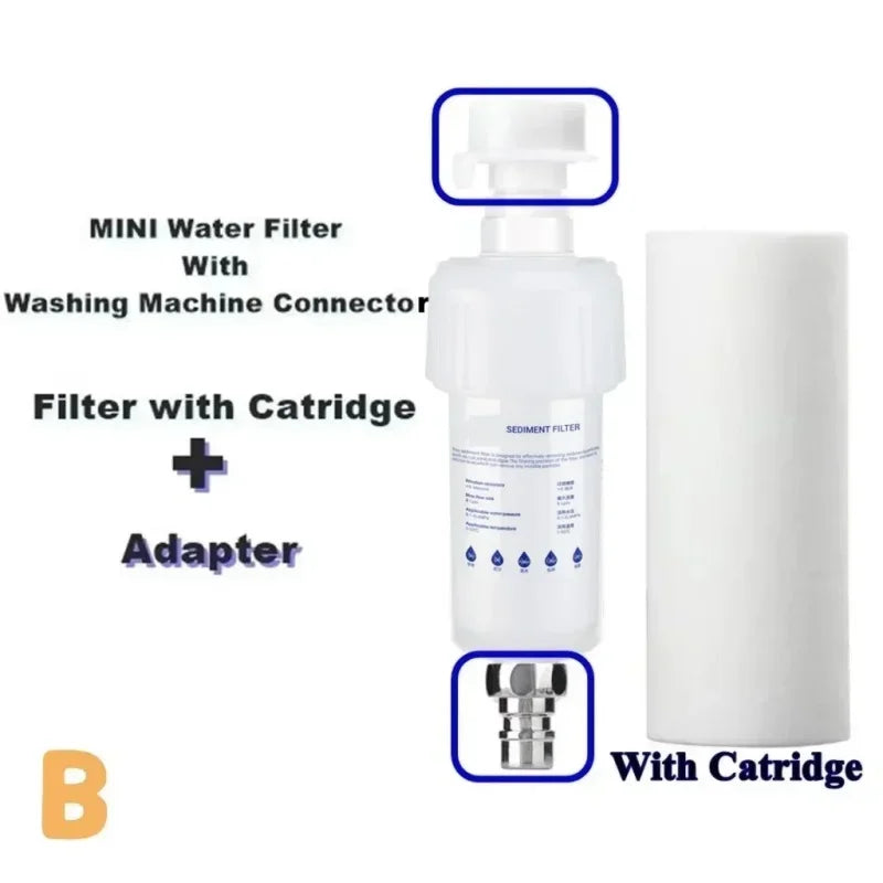 5'' PRE FILTER Water Filter Cartridge Washing Machine Filter Water Filter Replacements for Toilet Shower Water Heater Pre-filter