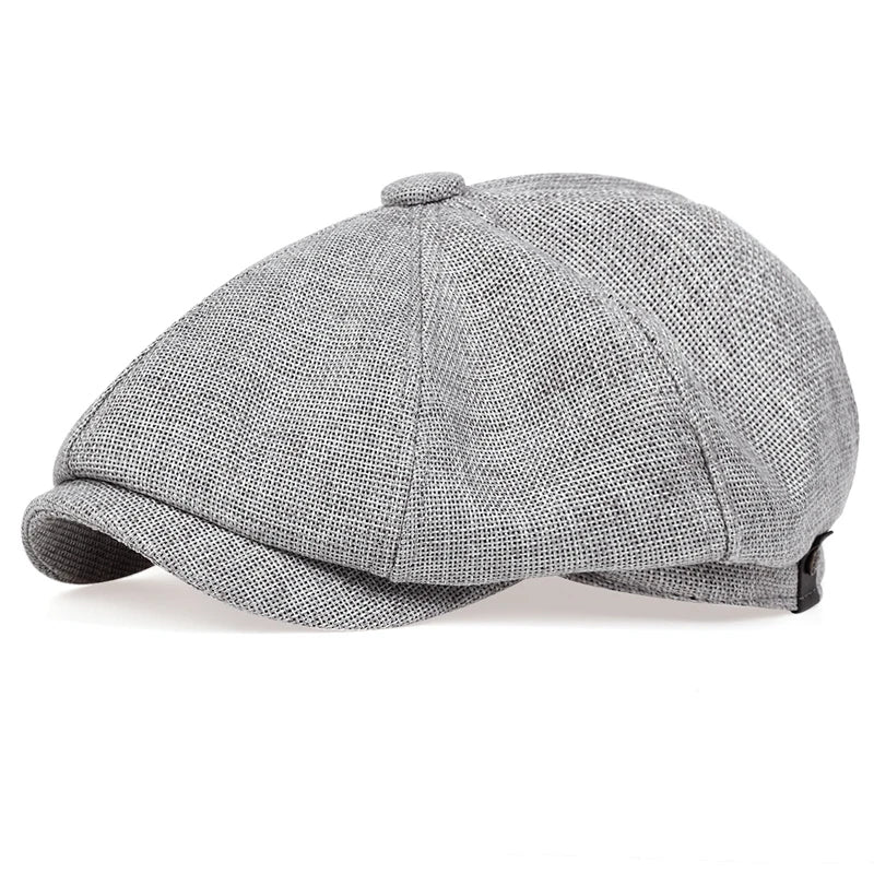 Retro Newsboy Caps Men Octagonal Hats British Painters Hats Autumn Winter Berets Herringbone Flat Caps Hip Hop Berets Gorras