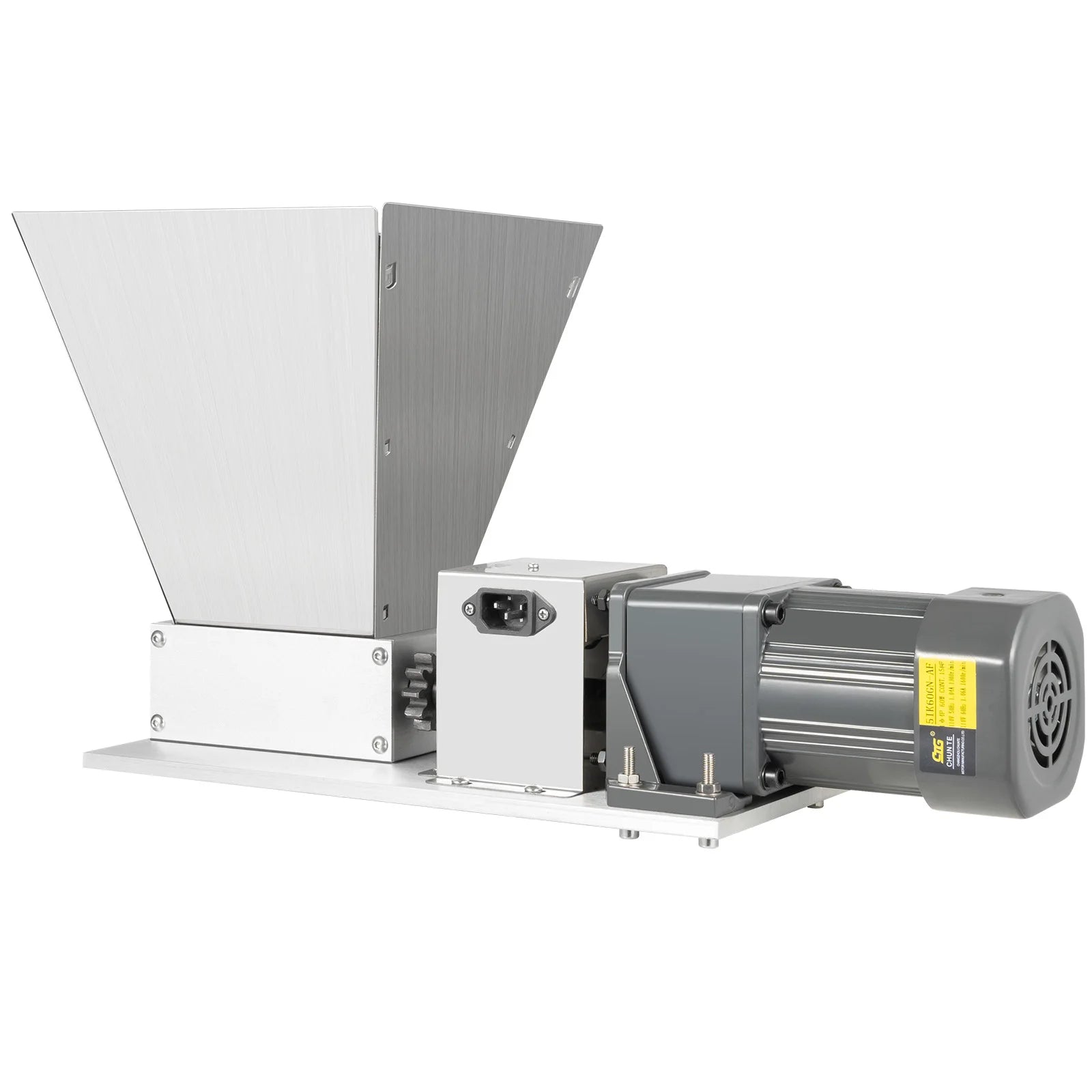 4L Electric Grain Mill 20kg/h Barley Grinder Wet/Dry Malt Crusher Grain HomeBrew Mill Widely Use For Grain Feed Production