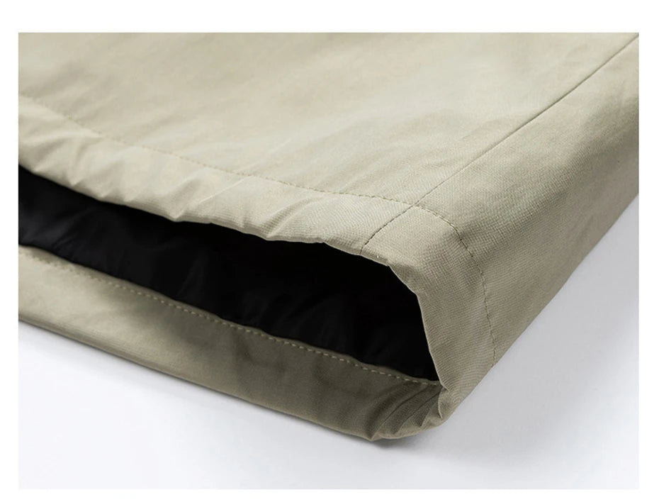 8XL Plus Size Jacket Men Patchwork Coat Spring Autumn Fashion Casual Patchwork Cargo Jacket Male Big Size Outerwear
