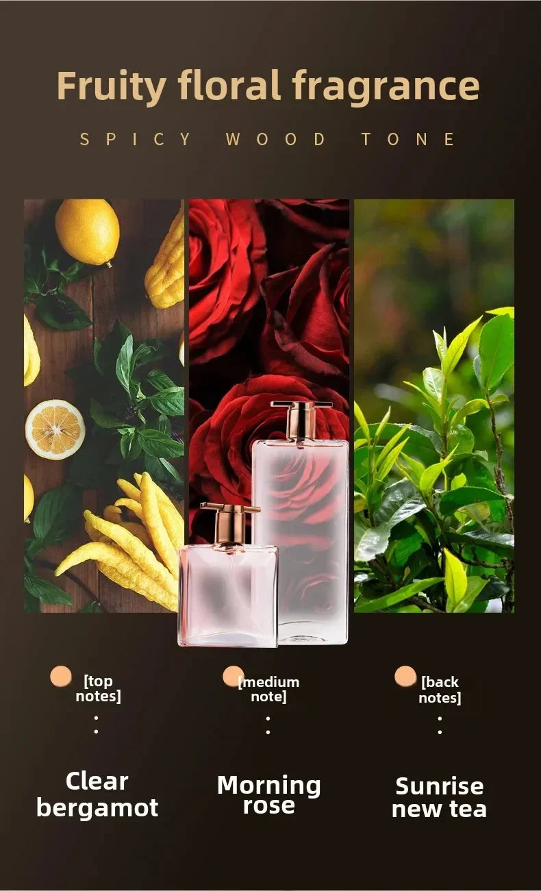 Perfume For Women Lasting Atomizer Sexy Lady Parfum Female Fresh Natural Fragrance Woman Perfumes Flowers Fruits