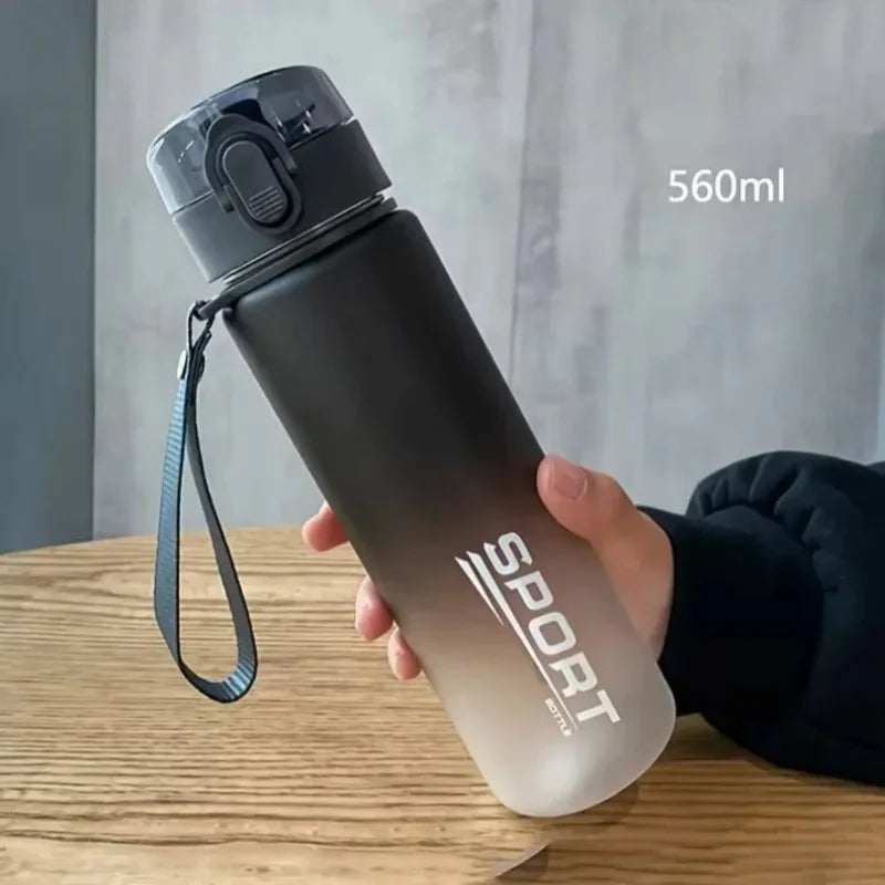 400ML/560ML Brand BPA Free Leak Proof Sports Water Bottle High Quality Tour Hiking Portable My Favorite Drink Bottles Durable