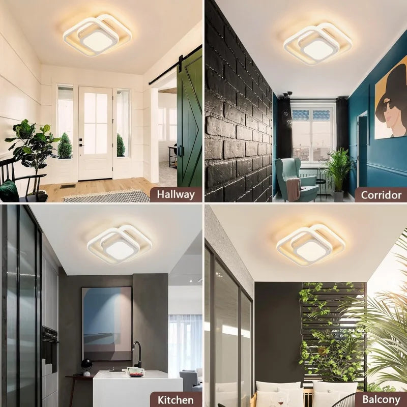 22W LED Ceiling Light Modern Ceiling Lamp Home Decoration Light Living Room Dining Room Bedroom Balcony  Aisle  Indoor Lighting