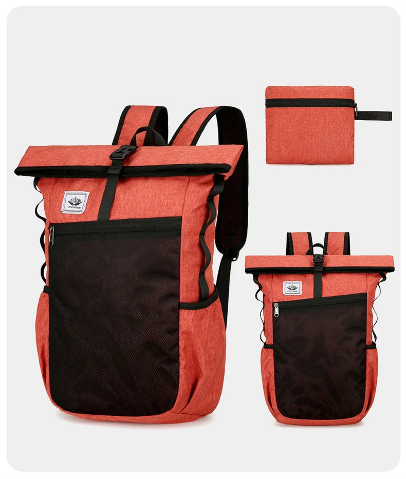 New Climbing Camping Outdoor Bags Travel Backpack For Men Women Sport Foldable Hiking Trekking Camping Shoulder Lightweight Bag