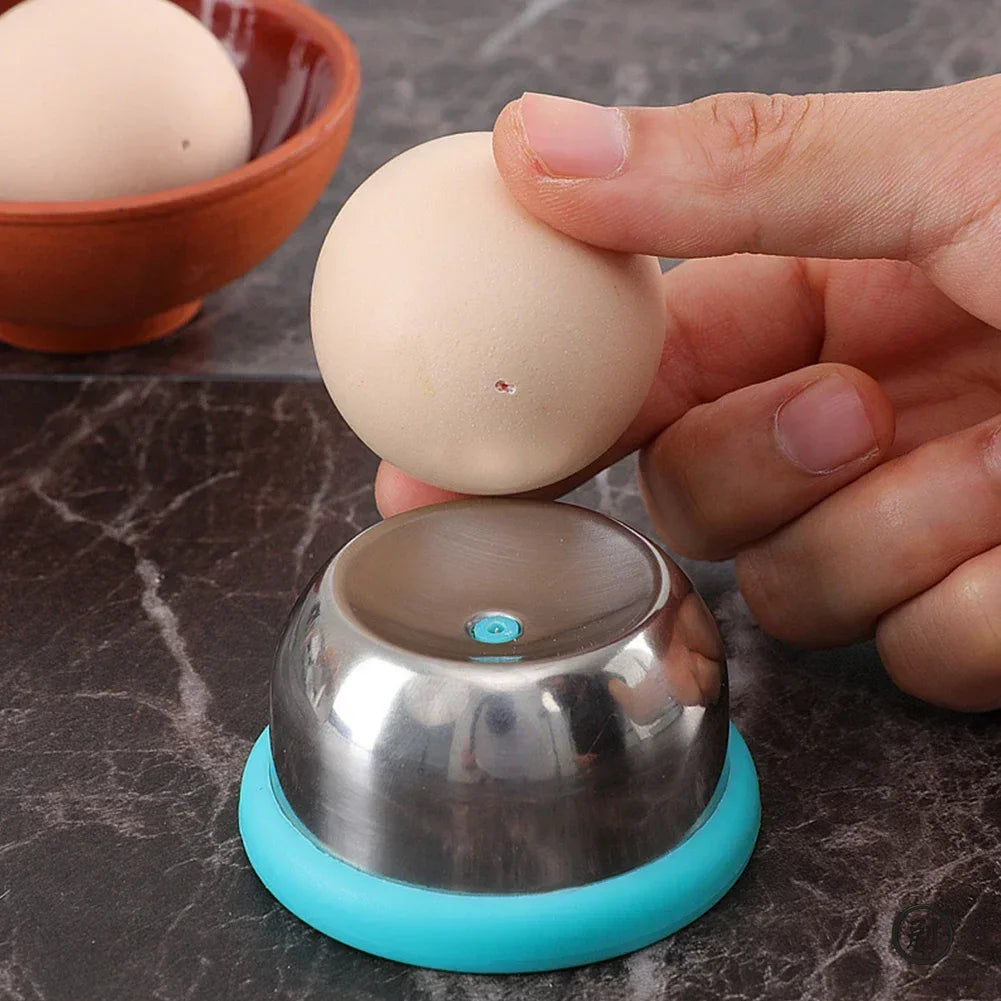 Egg Piercer, Stainless Steel Needle Egg Hole Puncher Eggs Poacher Endurance Hole Seperater Bakery Kitchen Tool for Raw Eggs