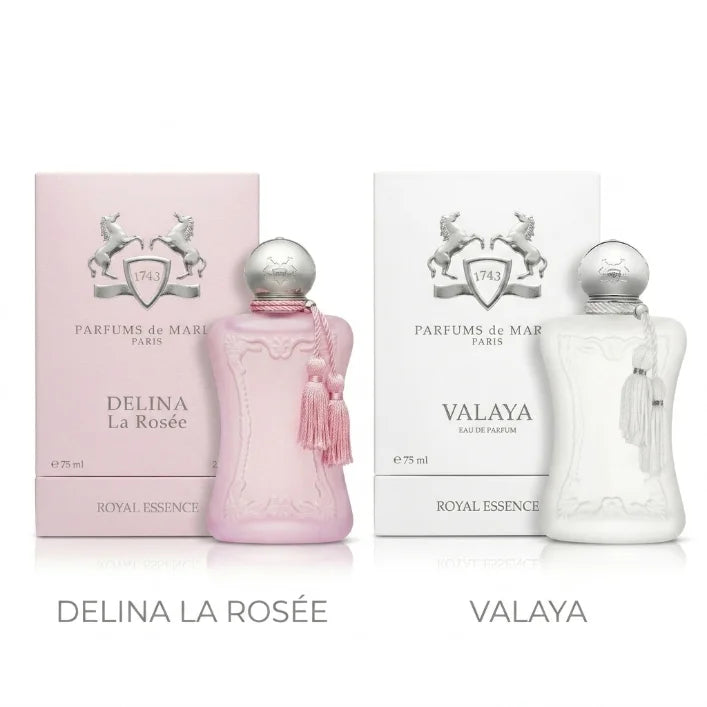 Popular Delina, Valaya, Oriana, Cassili & Athalia Perfume Collection, Luxury Floral Scent for Women, Fragrance Spray