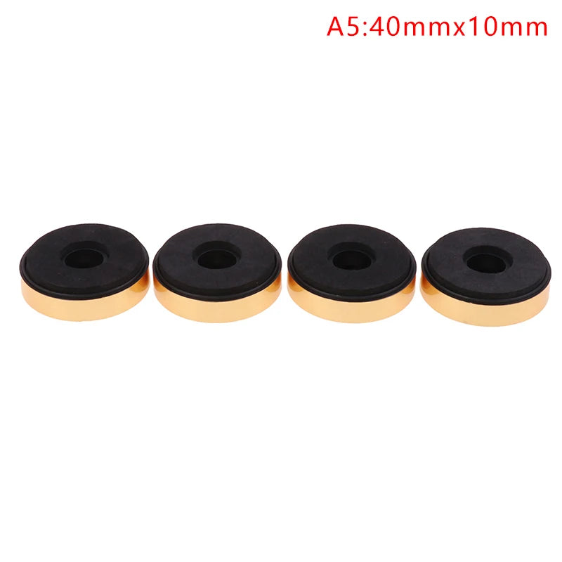 4pcs/lot Speaker Spikes Stand Feets Audio Active Speakers Repair Parts Accessories DIY For Home Theater Sound System